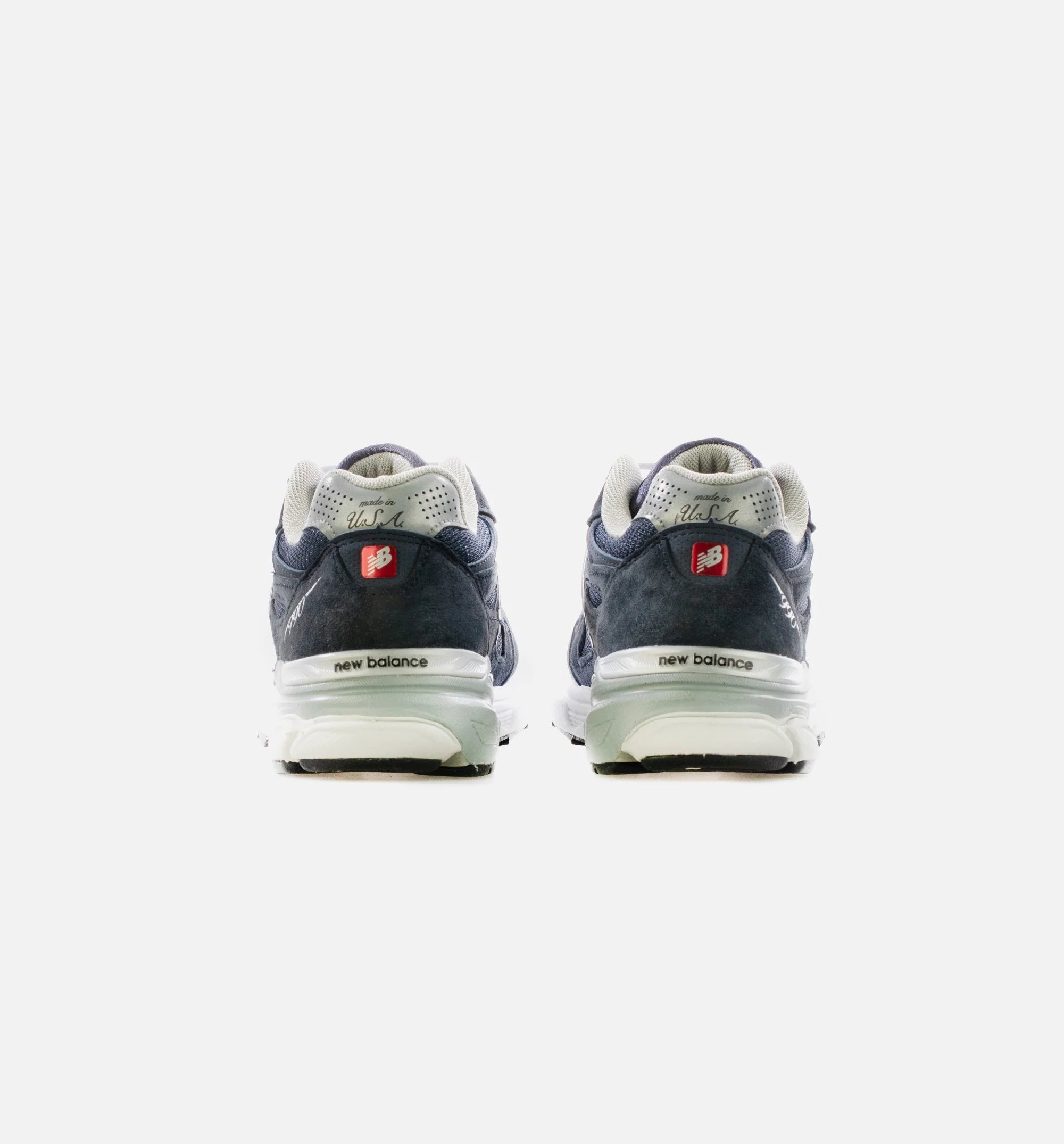 Made in USA 990v3 Mens Running Shoe Navy Black