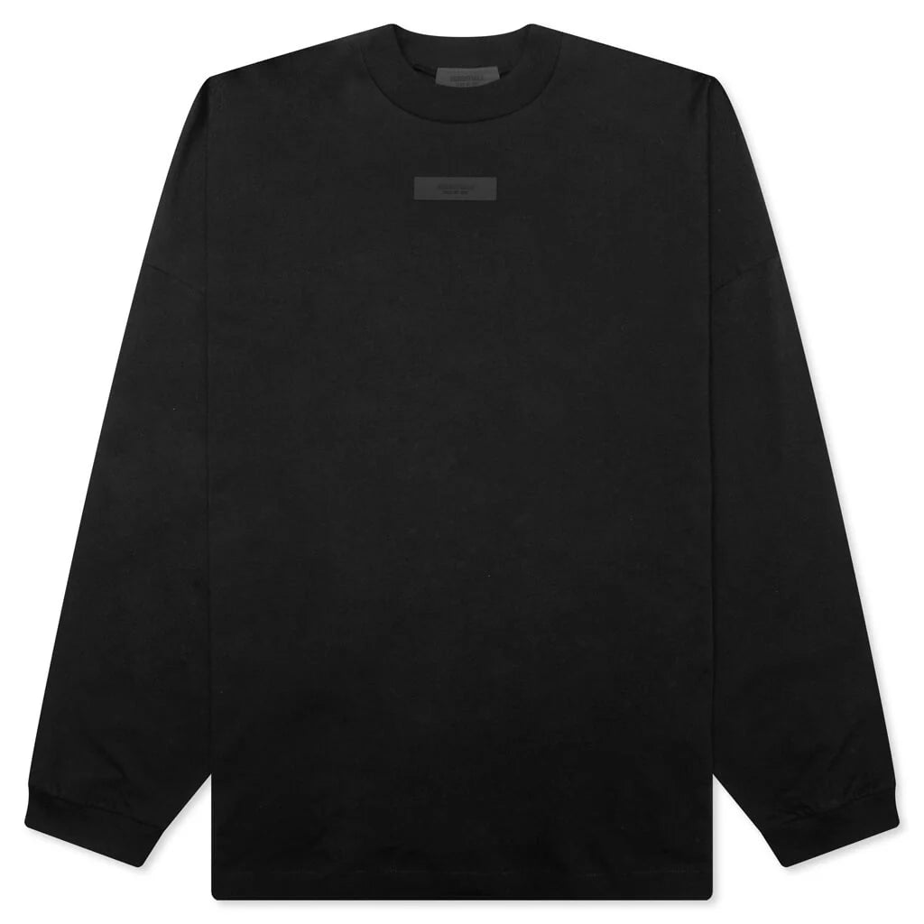 L S Shirt Jet Black