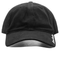 Embroidered Logo Baseball Cap Black