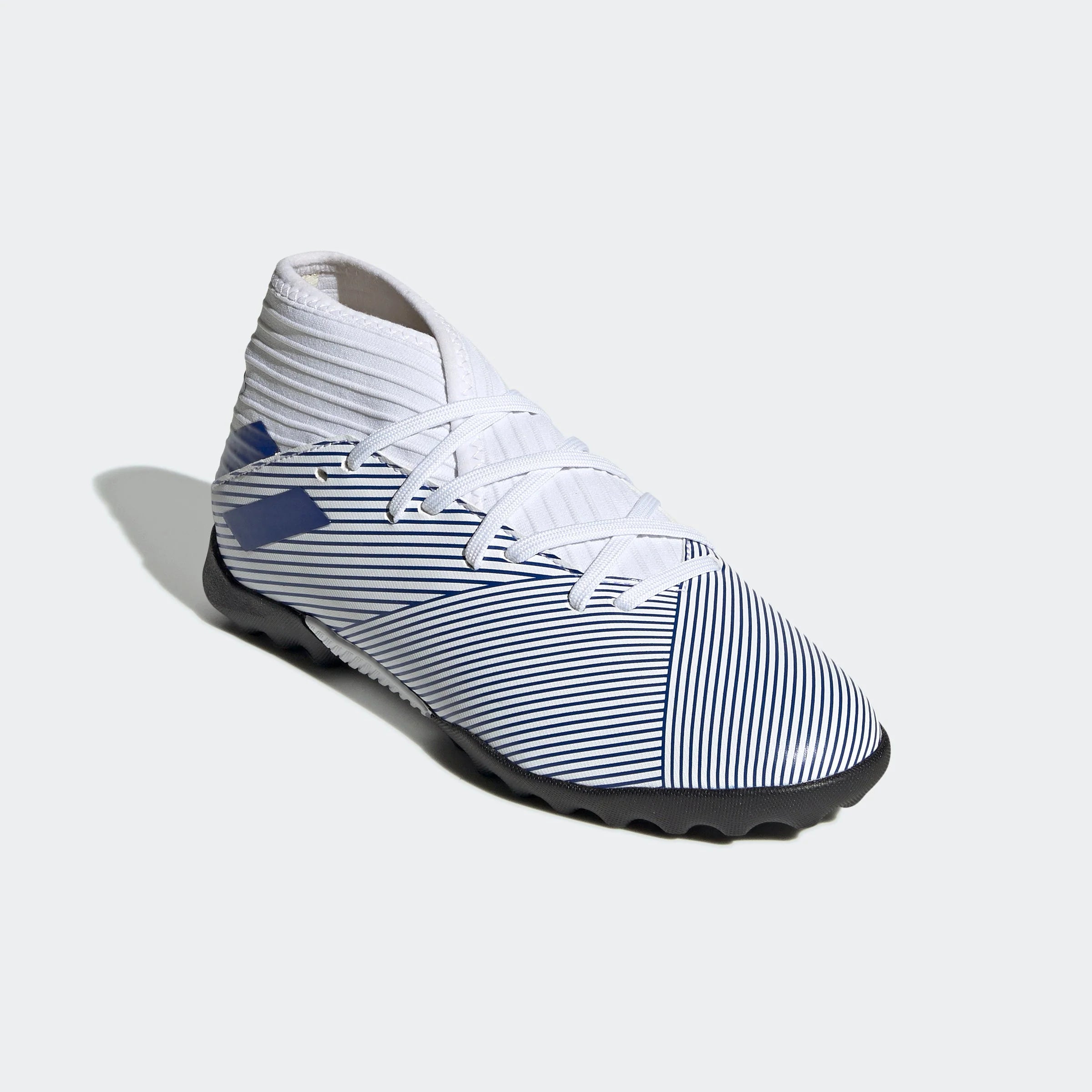 adidas Nemeziz 193 TF Turf Youth Soccer Cleats White Royal