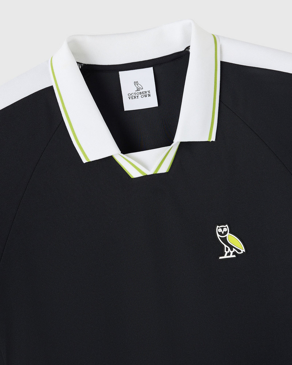 Tech Piqué Polo Black