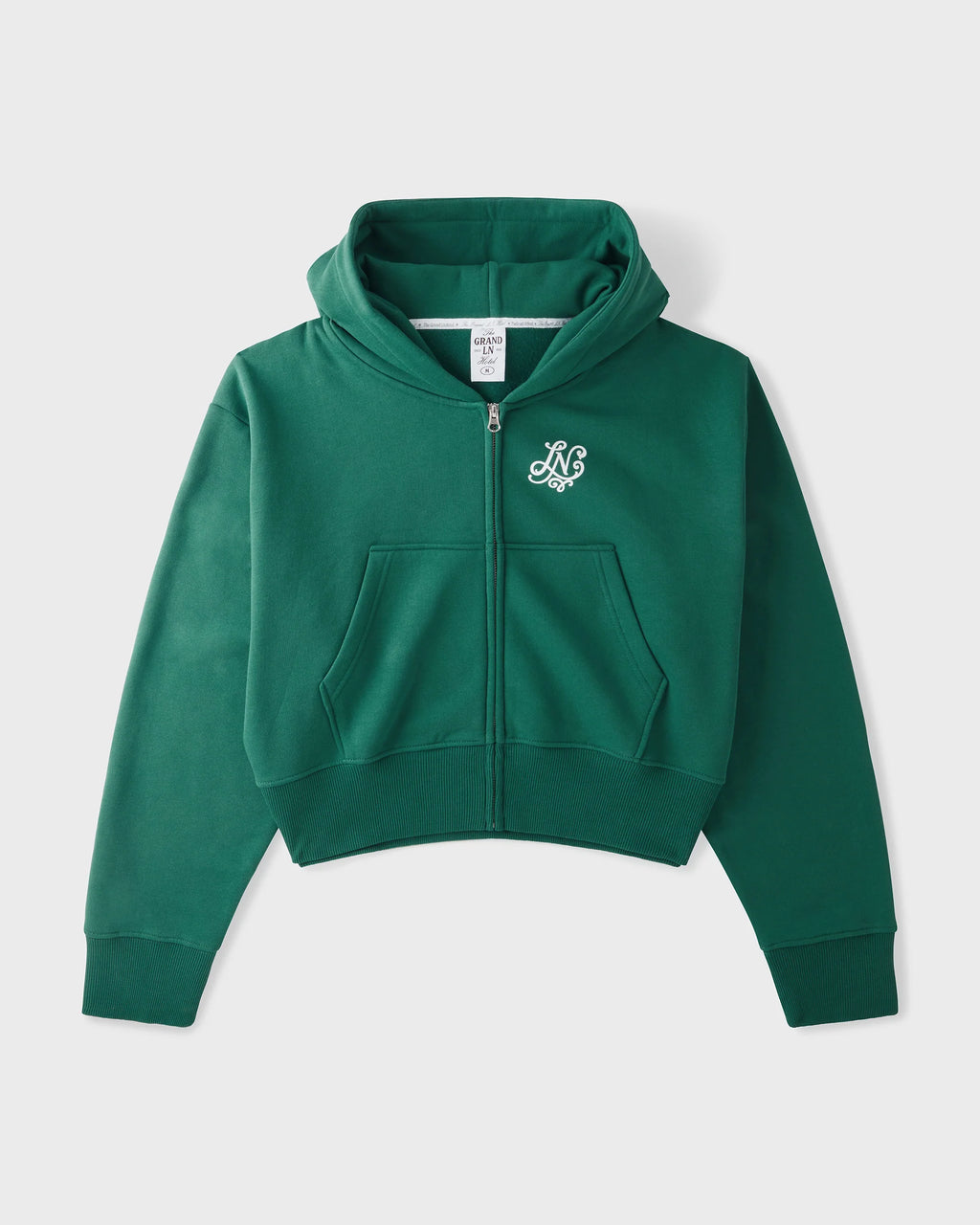 THE RR CROPPED ZIP UP