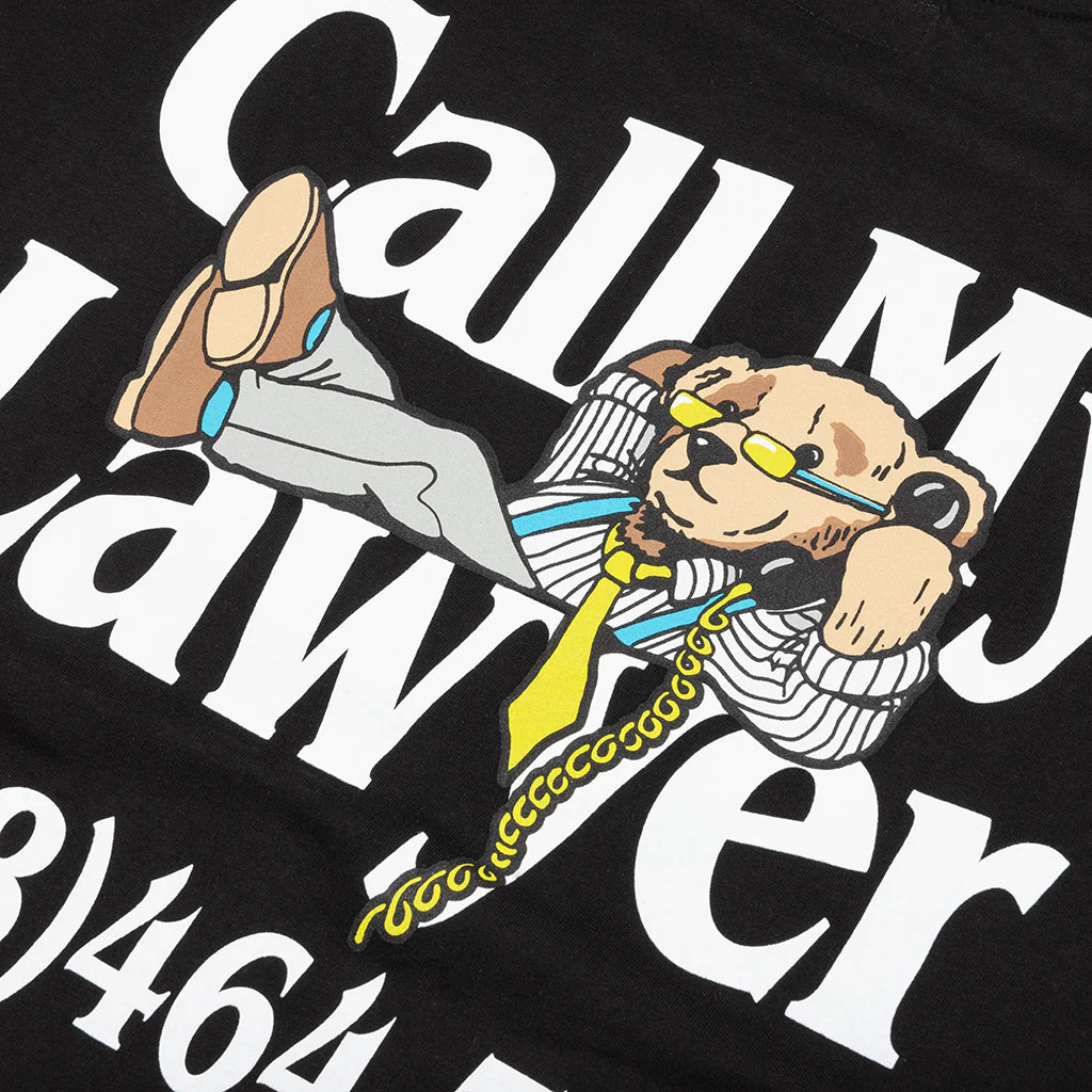 Better Call Bear T Shirt Black