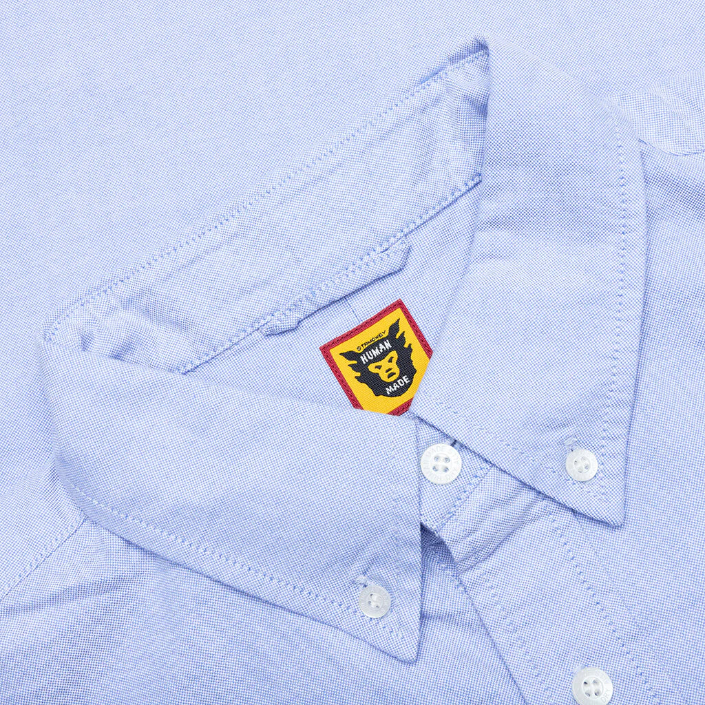 Oxford BD L S Shirt Blue