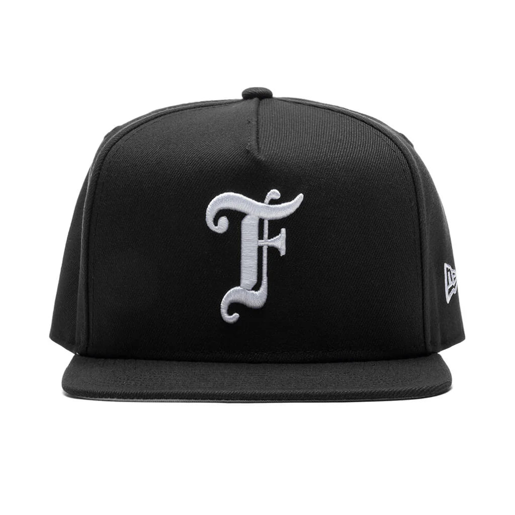 FEATURE x New Era 9Fifty A Frame Old English F Snapback Black