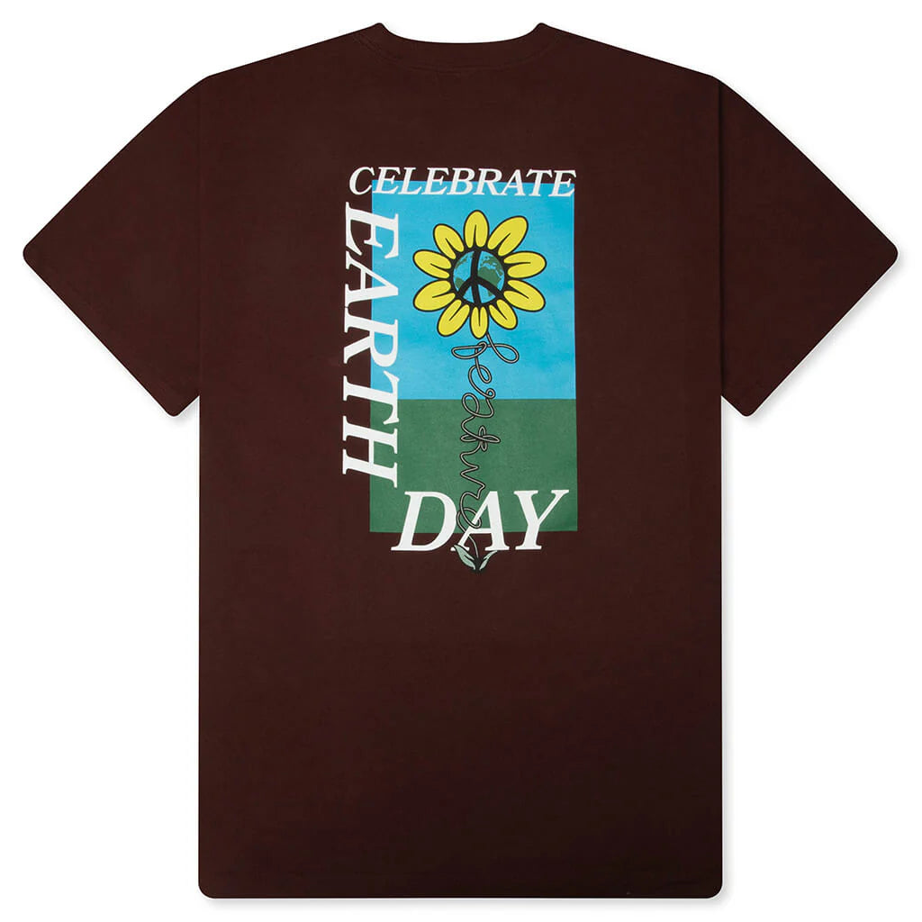 Celebrate Earth Tee Bitter Chocolate