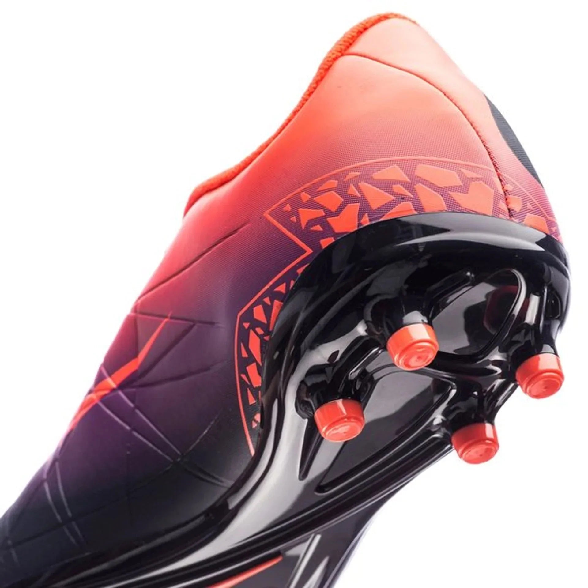 Nike JR Hypervenom Phelon II FG Soccer Cleats Total Crimson Obsidian Vivid Purple