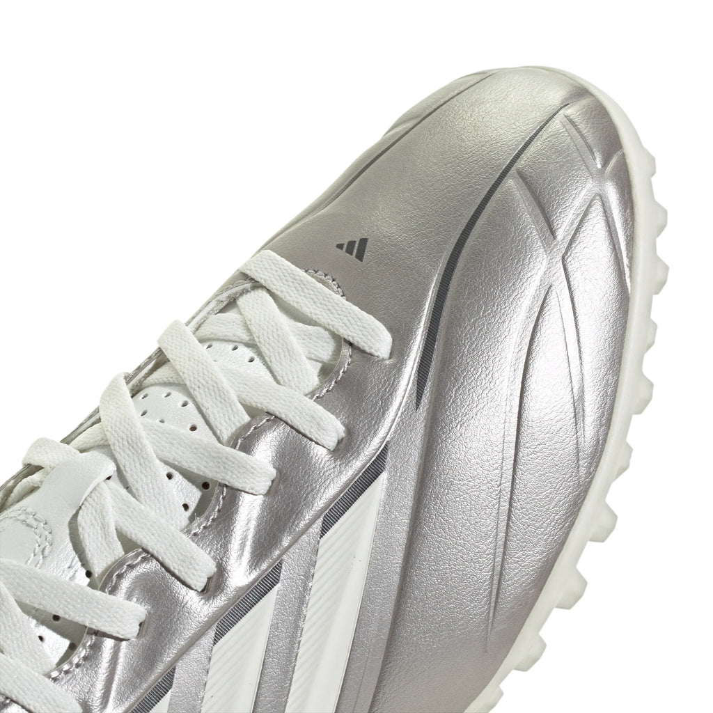adidas Copa Pure IV Club TF Turf Mens Soccer Cleats Metal Silver