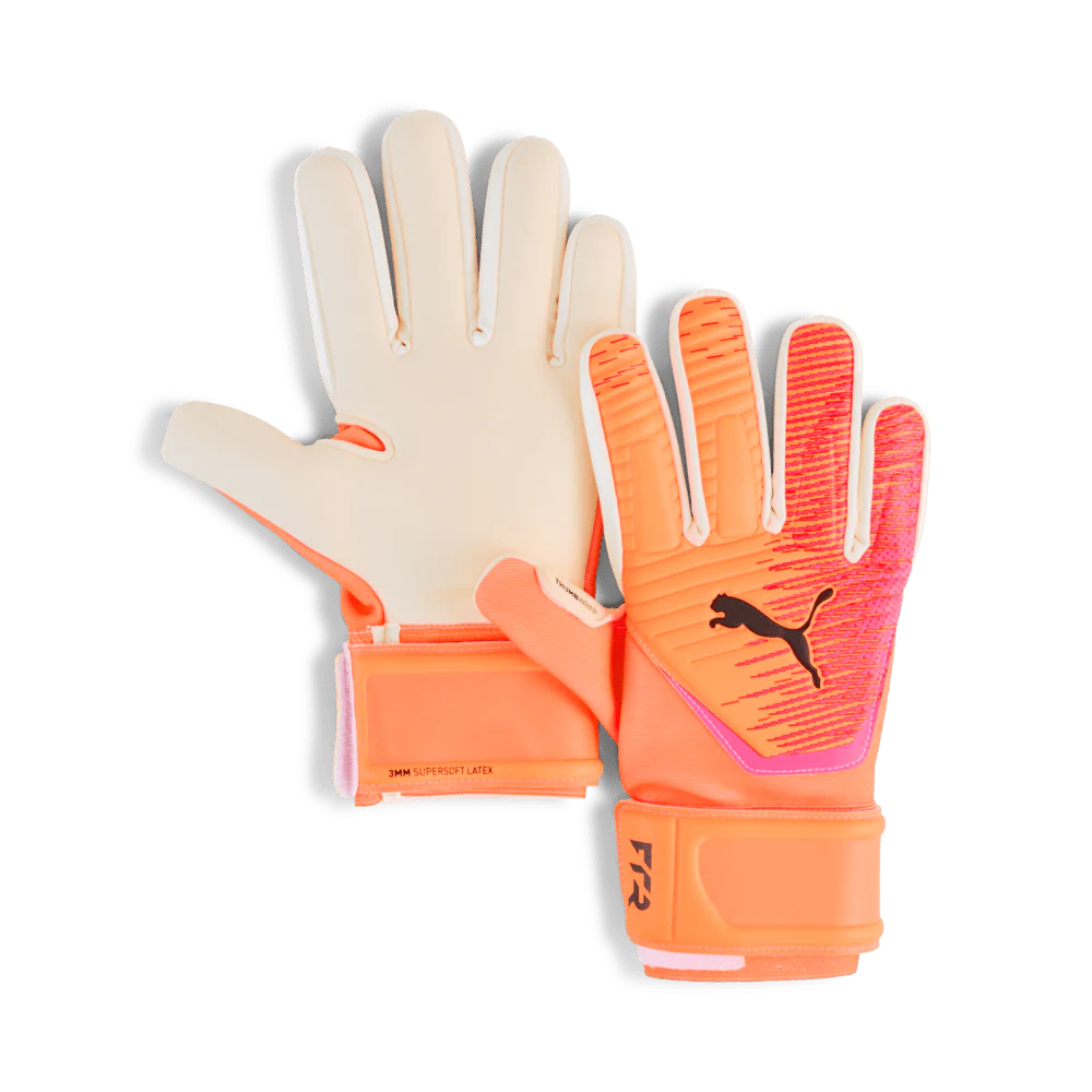 PUMA Future Match NC Soccer Goalkeeper Gloves Orange White
