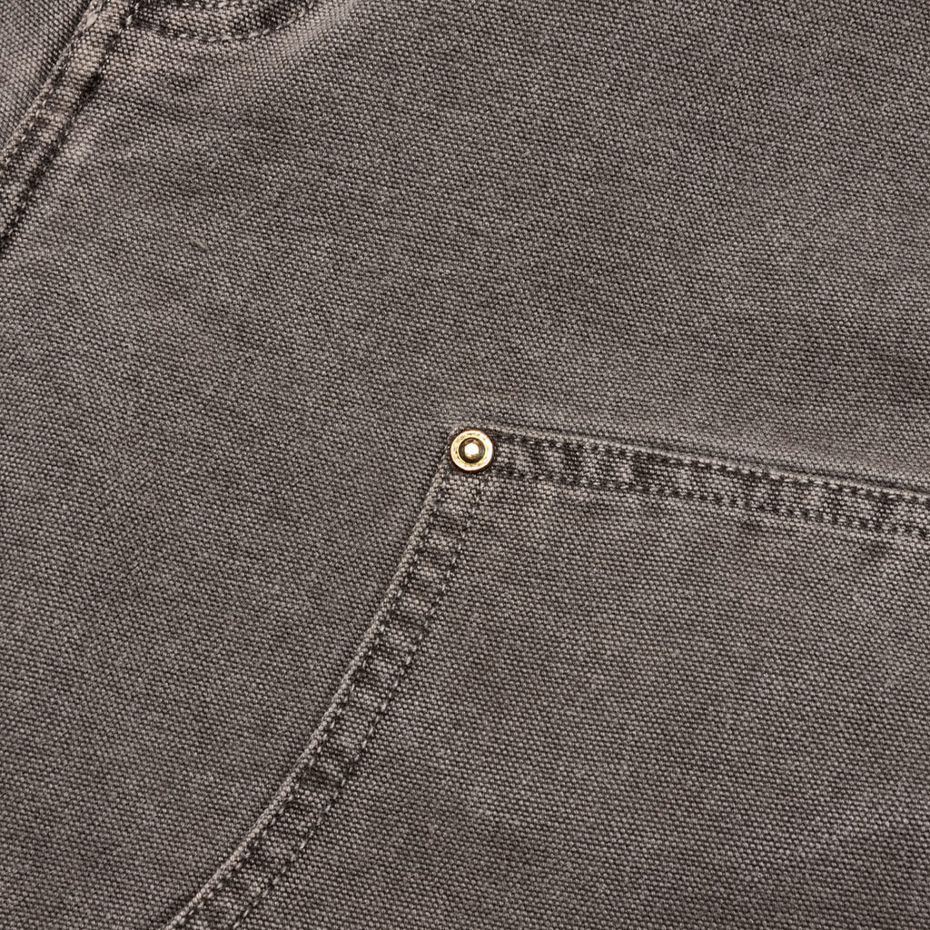 Double Knee Pant Black Faded