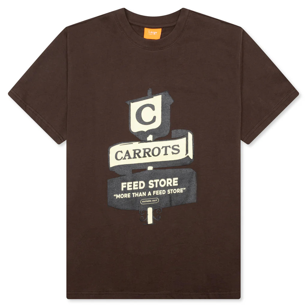 Feed Store Tee Brown
