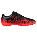 PUMA Kids Evopower Vigor 4 Graph TT Jr Turf Soccer Boots Black Silver Fiery Coral