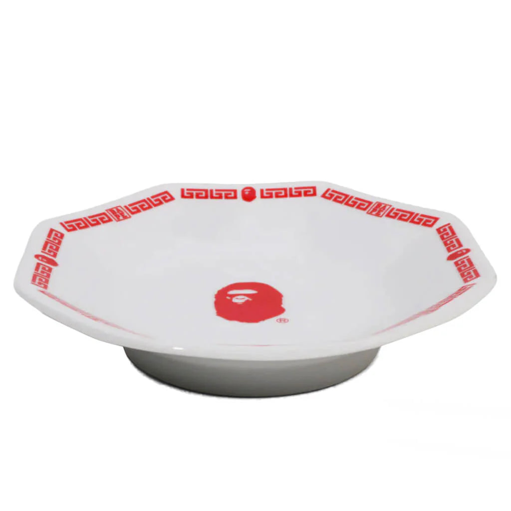 BAPE Octagonal Dish White