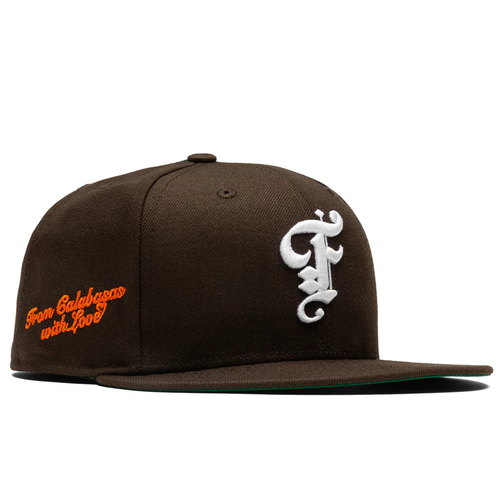 Feature x New Era Calabasas Chapter Fitted Cap Walnut