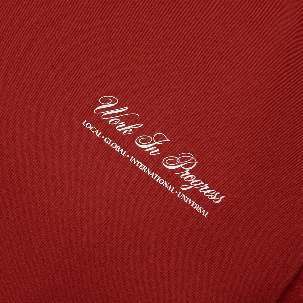 S S Cloud Heart T Shirt Oxide Red