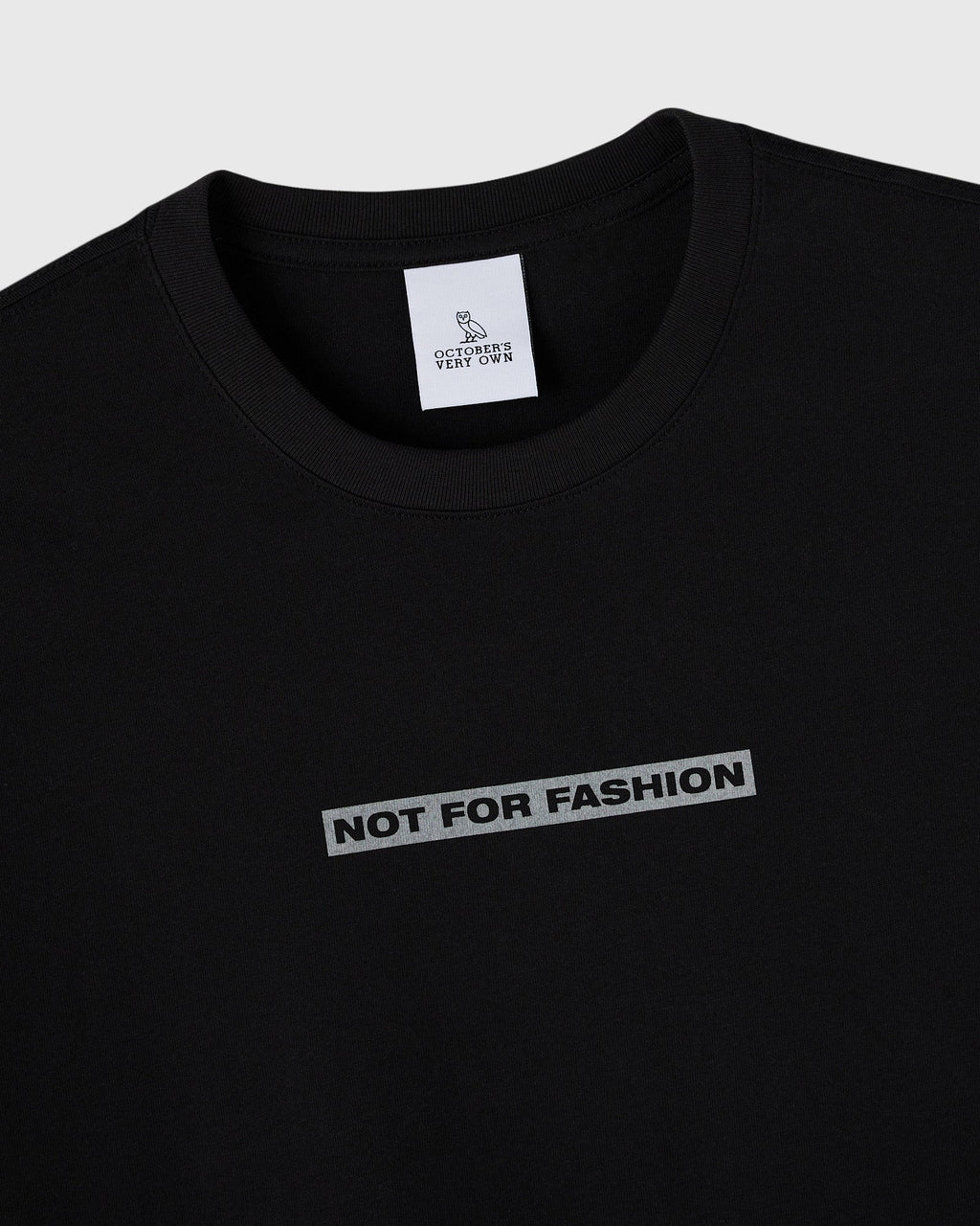 Not For Fashion Tee Black