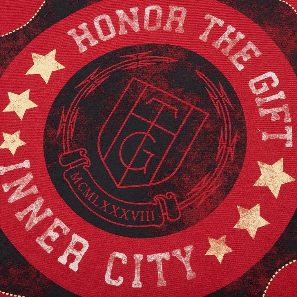 HTG Seal Logo Tee Brick