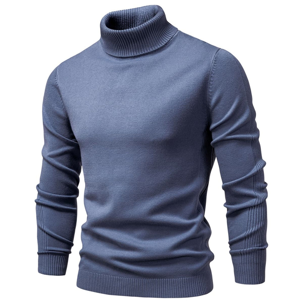 Mens Turtleneck Pullover Sweater