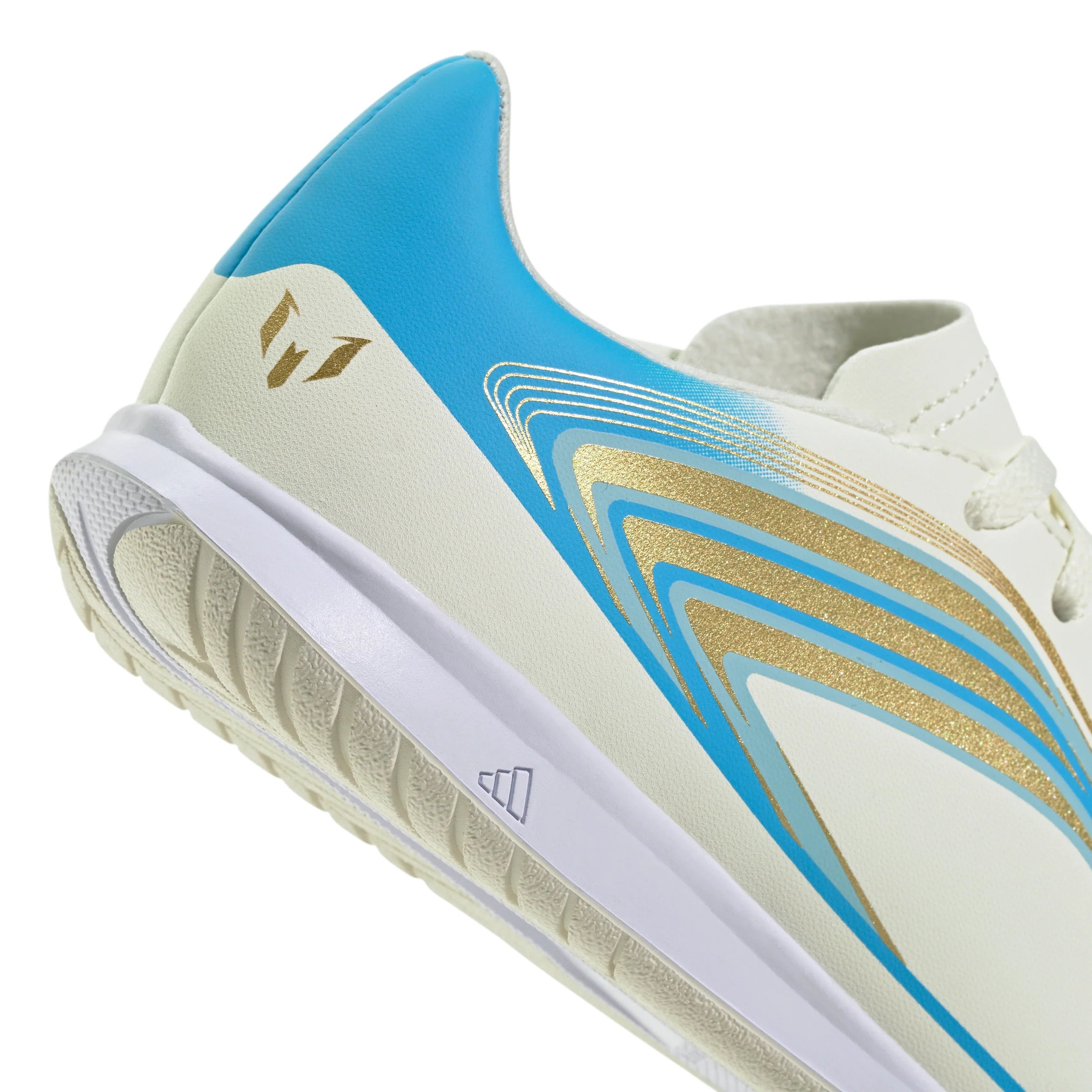 adidas F50 Messi Club IN Indoor Youth Soccer Shoes Blue