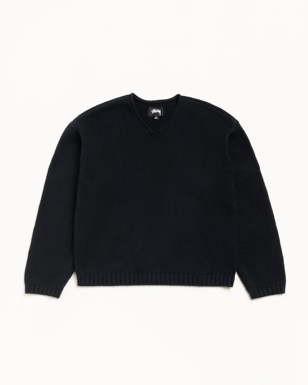 ROLL V NECK SWEATER