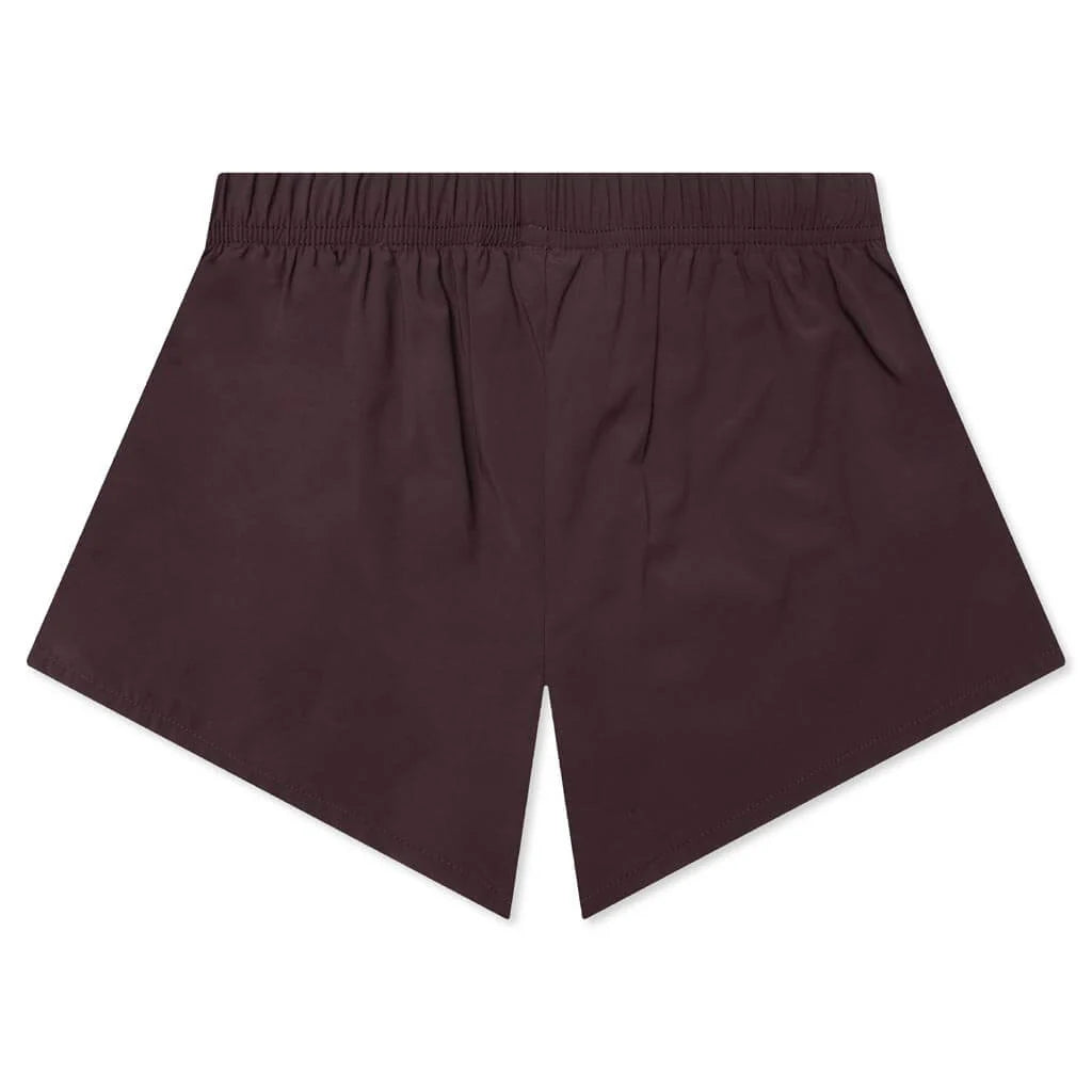 Kids Running Short Plum