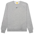 Nike x Nocta NRG CS Fleece Crew Dark Grey Heather Black