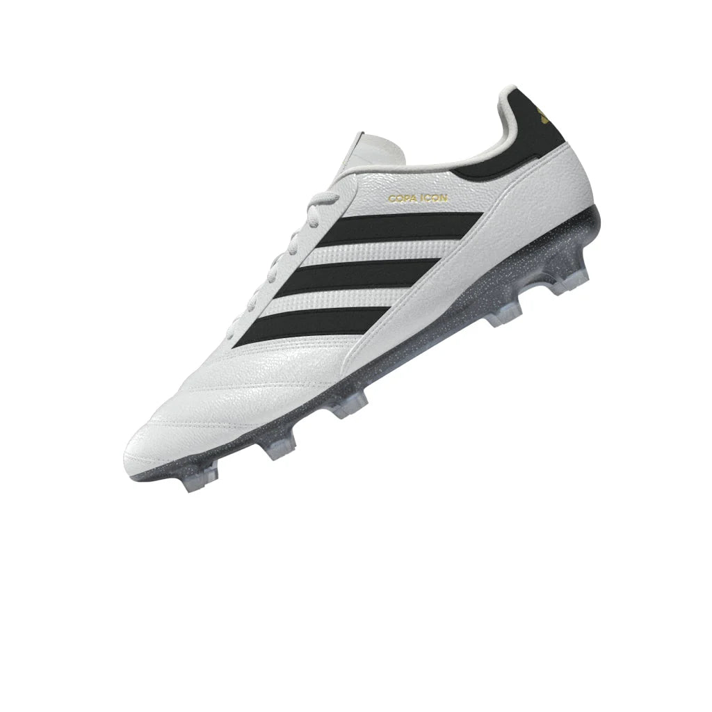 adidas Copa Icon FG Firm Ground Soccer Cleats White Black Gold Metallic