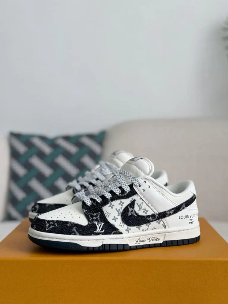 Nike Air Jordan 1 x LV Monogram Edition Dunk Low Custom