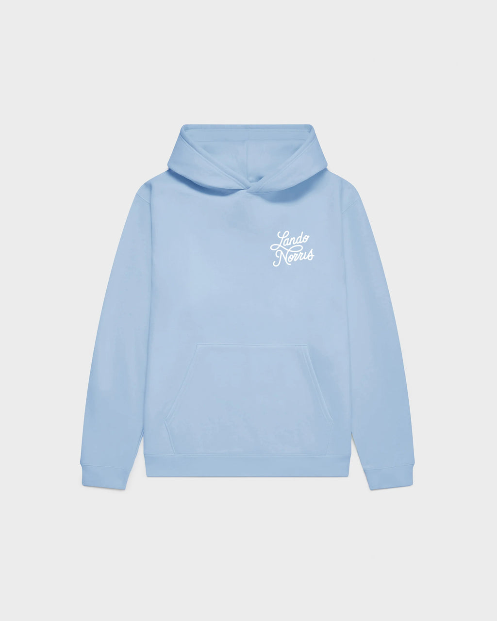 KIDS SCRIPT HOODIE BLUE