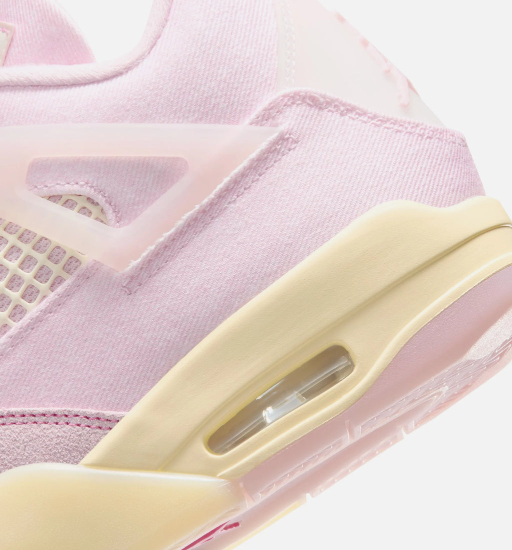 Air Jordan 4 Retro Pink Pearl And Iced Carmine Womens Lifestyle Shoe Pearl Pink Iced Carmine Coconut Milk
