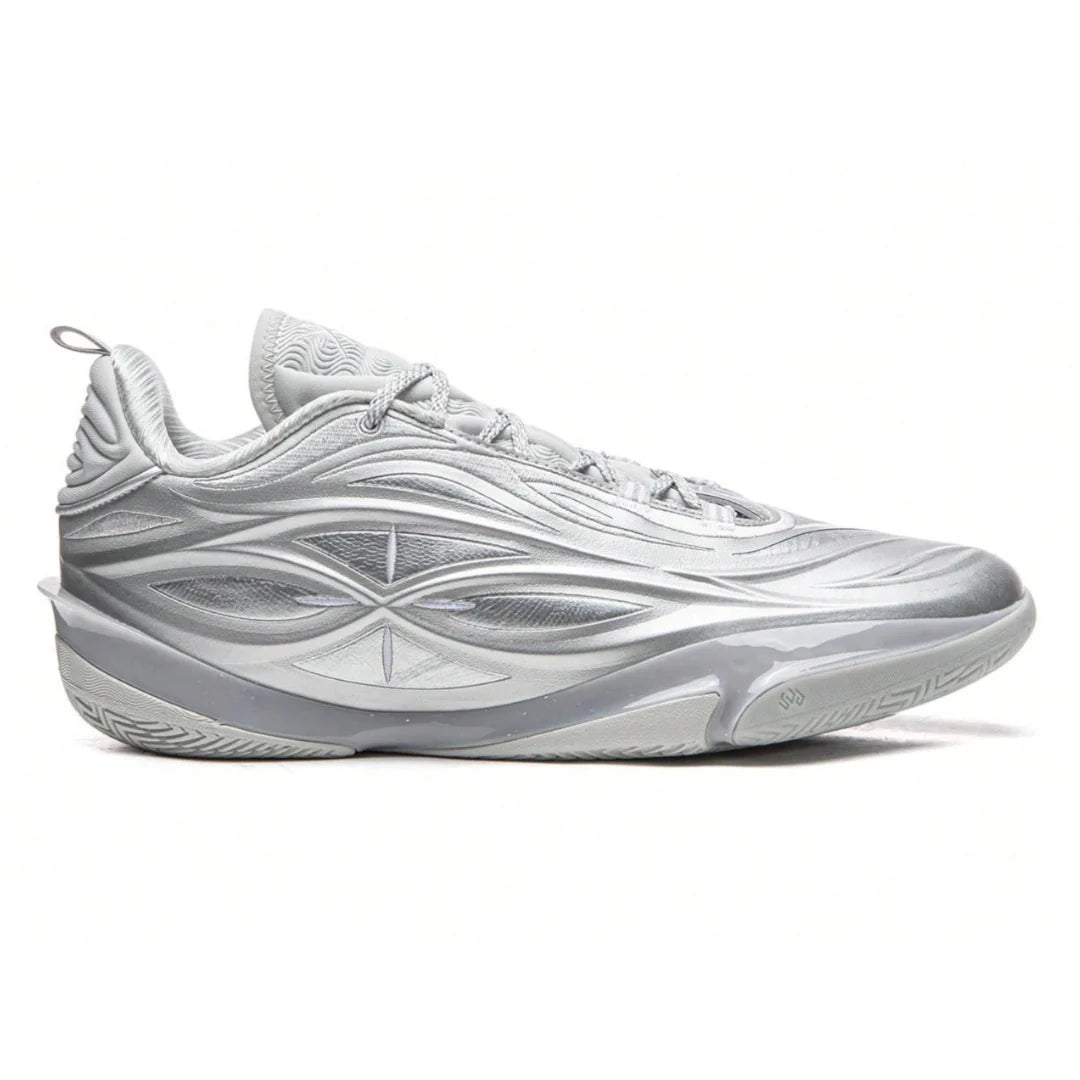 Tênis Li Ning Wade 808 5 Ultra V2 Silver Flash