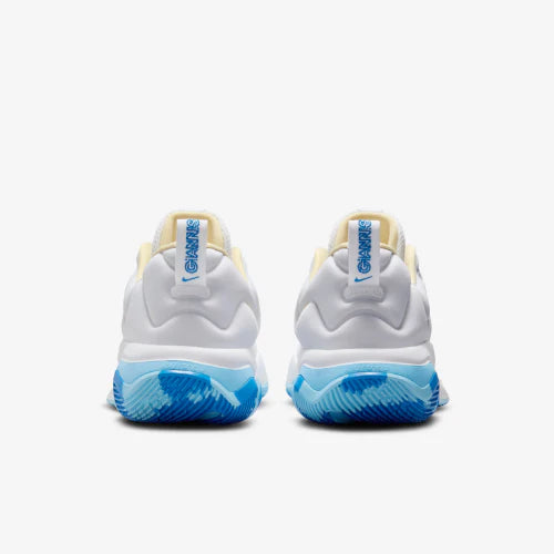 Tênis Nike Giannis Immortality 3 Branco Azul
