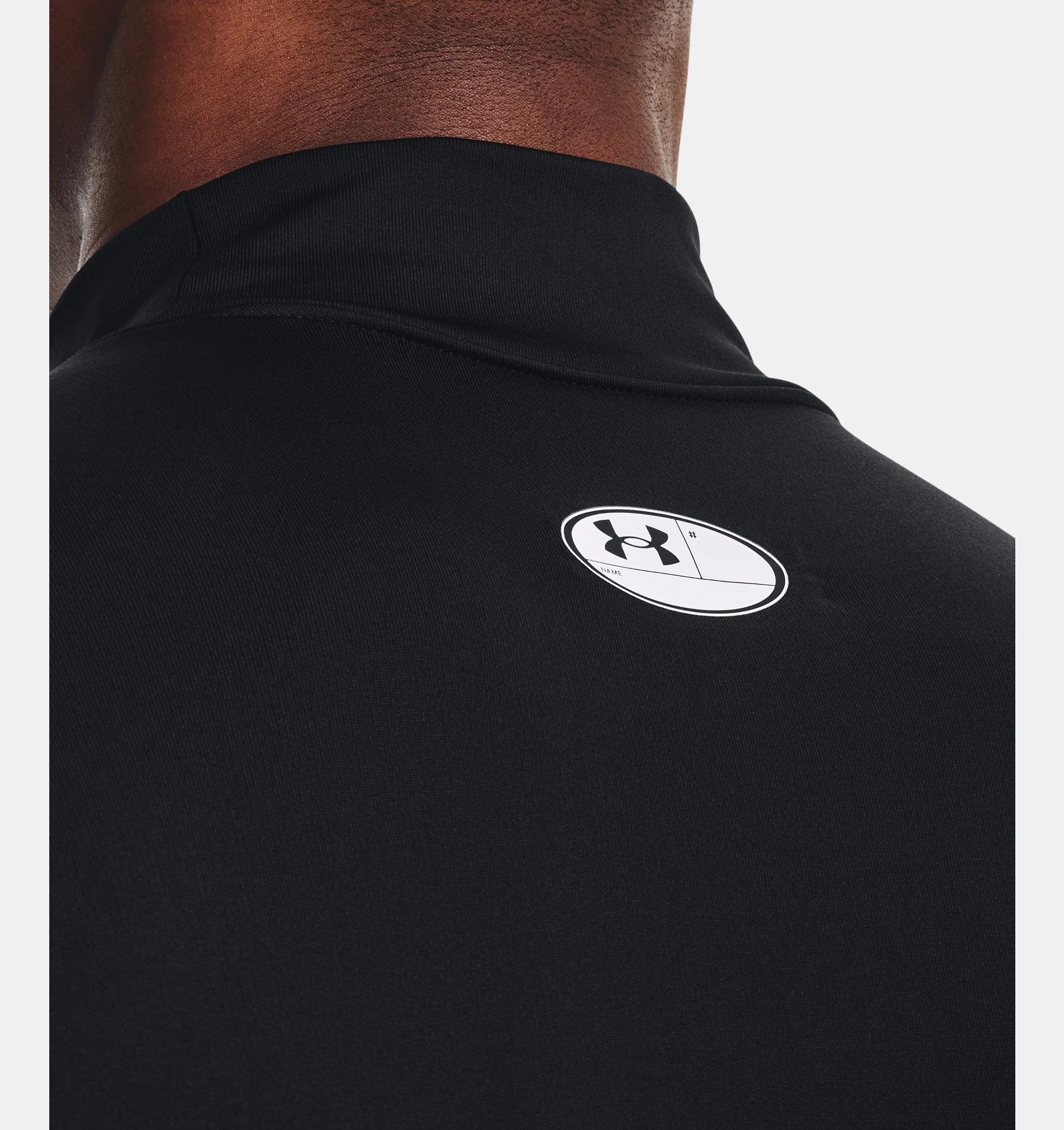 Under Armour ColdGear Mens Compression Mock Black