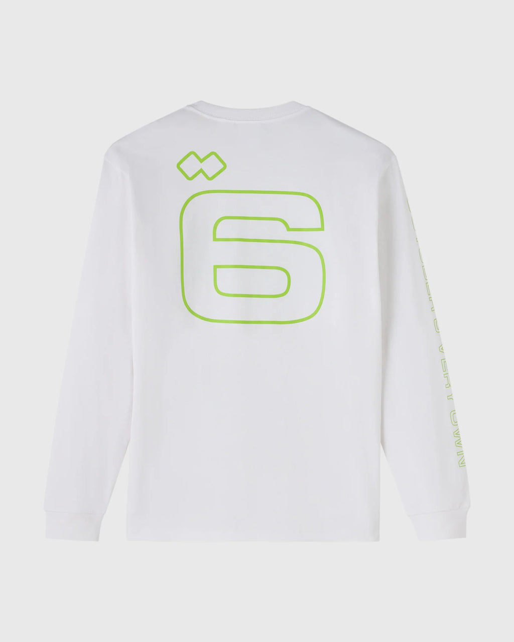 Circuit Long Sleeve Tee White