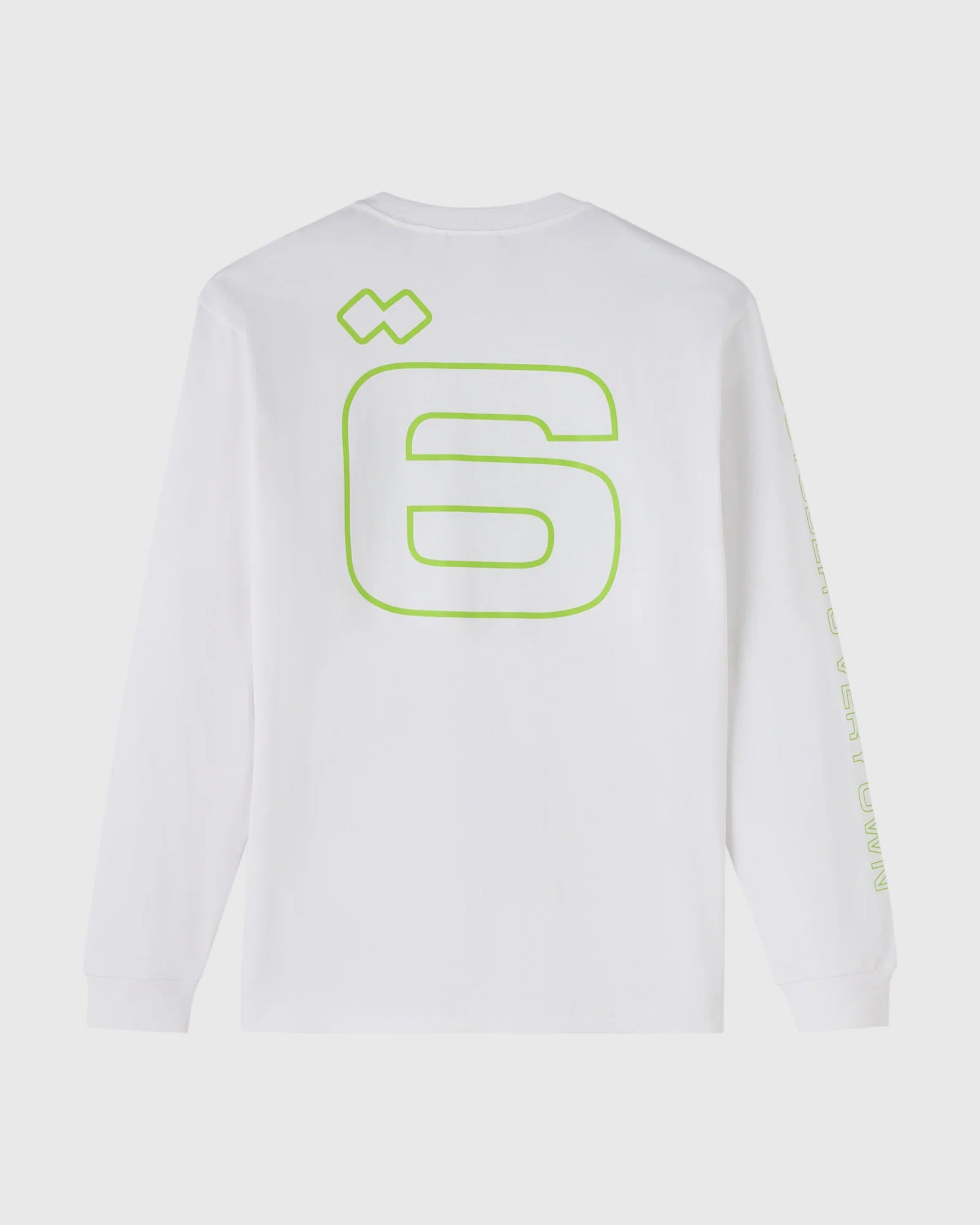 Circuit Long Sleeve Tee White
