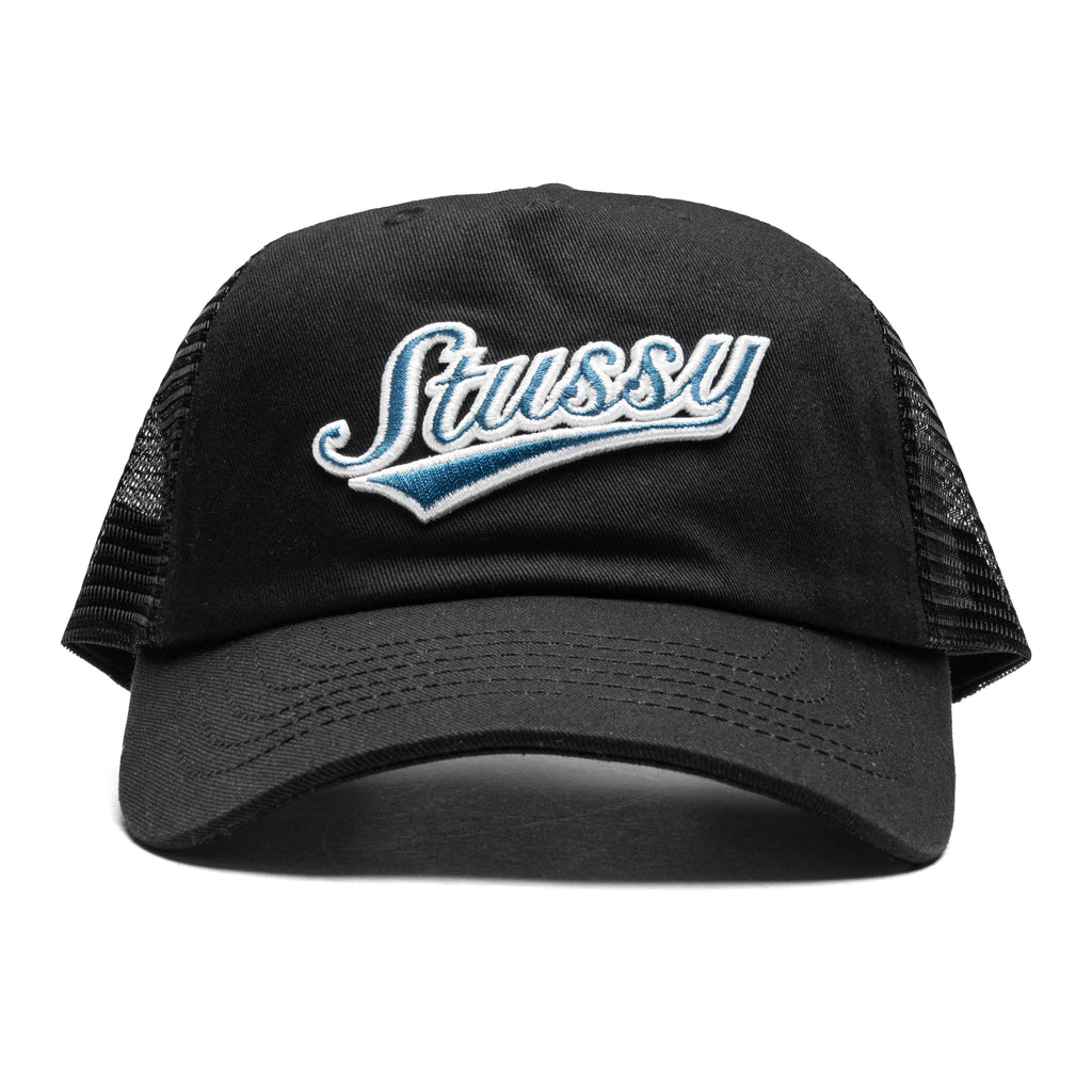 Low Profile Trucker Athletic Cap Black