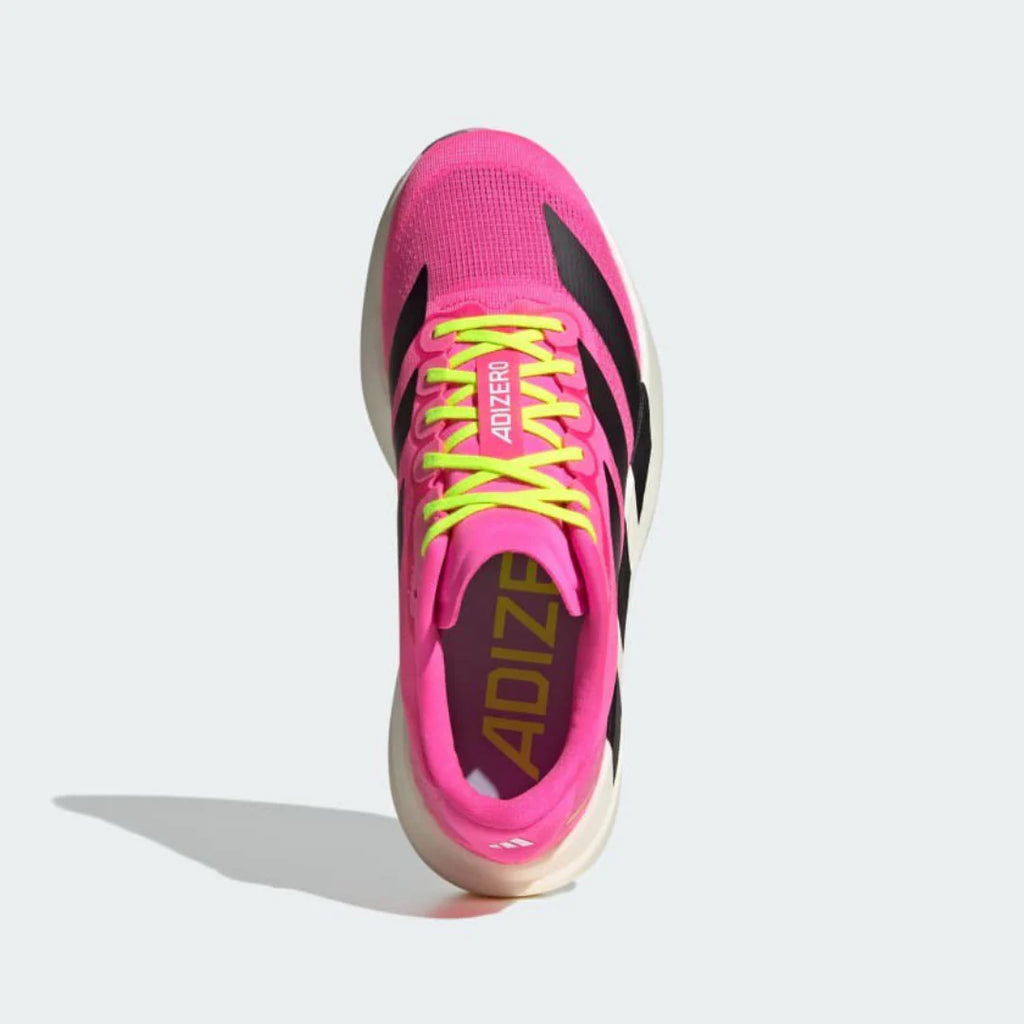 Tênis Adidas Adizero Evo SL Branco Rosa Preto