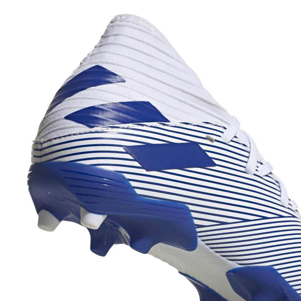adidas Nemeziz 193 FG Firm Ground Youth Soccer Cleats White Royal