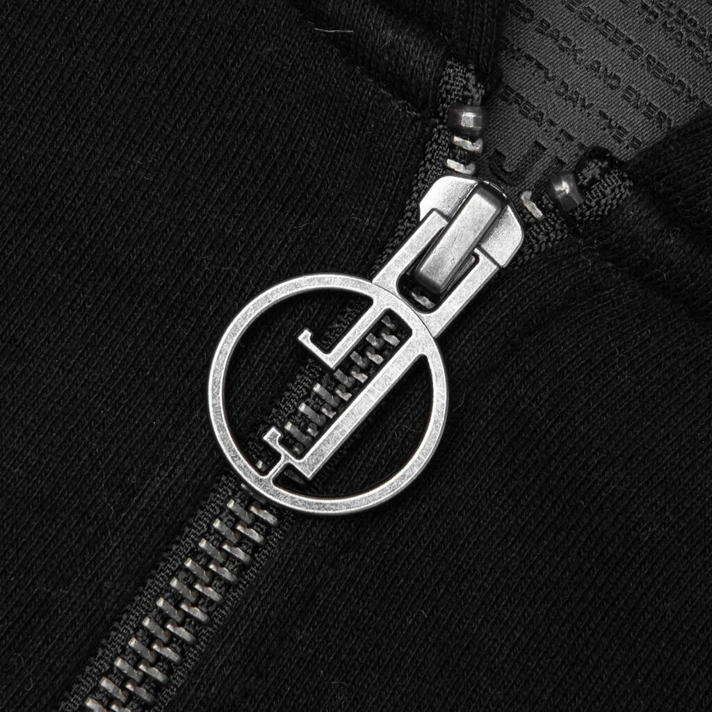 Fuck All Zip Hoodie Black