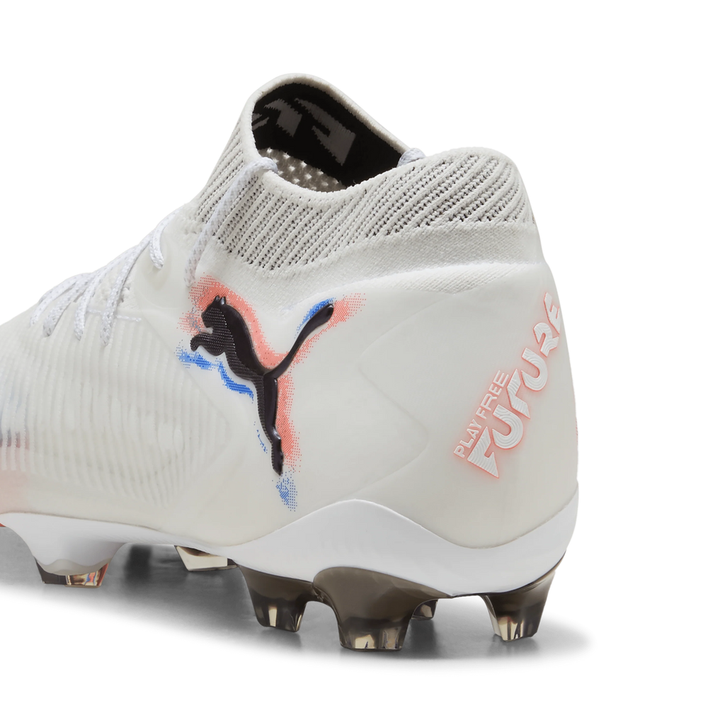 PUMA Future 8 Ultimate Firm Ground Soccer Cleats White Black