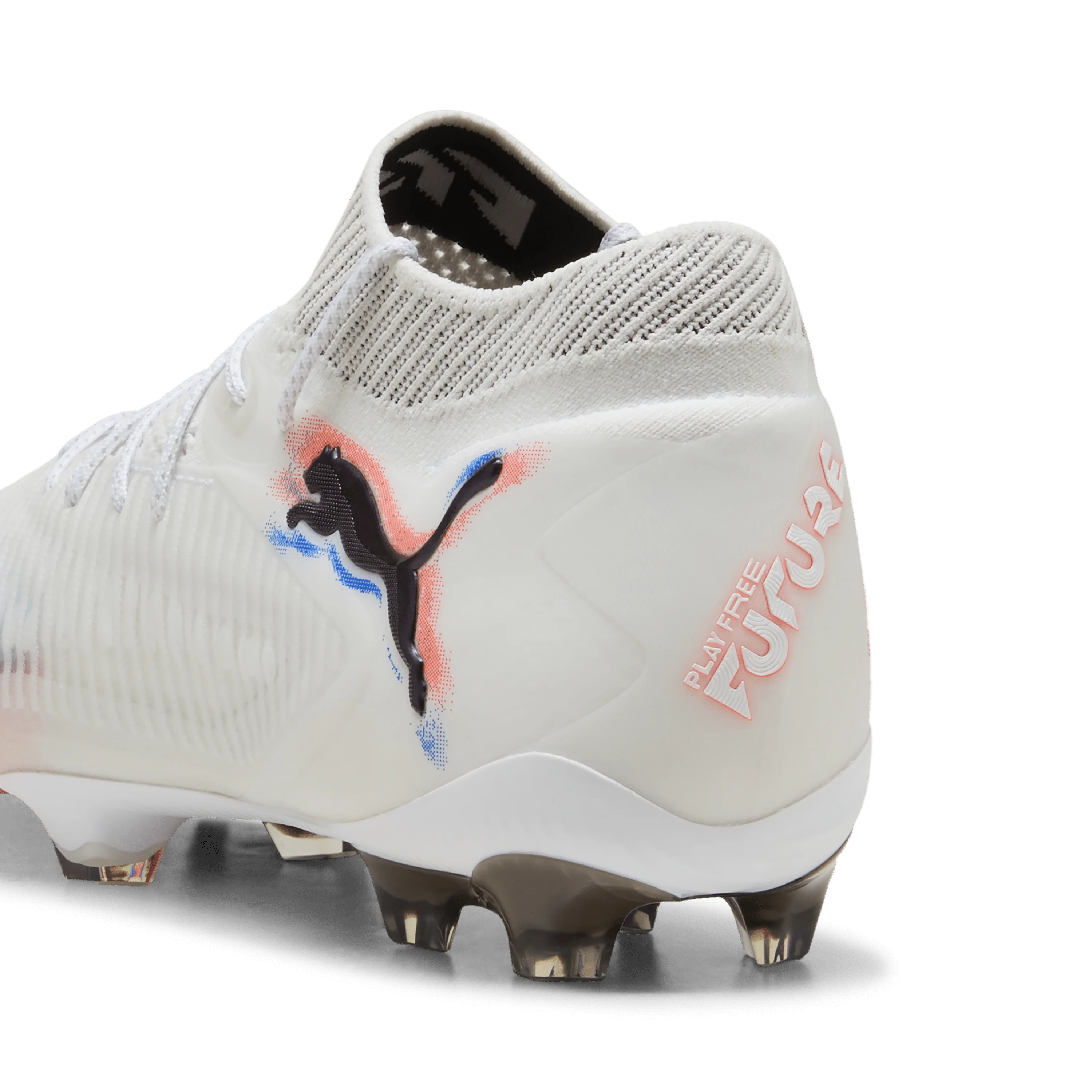 PUMA Future 8 Ultimate Firm Ground Soccer Cleats White Black