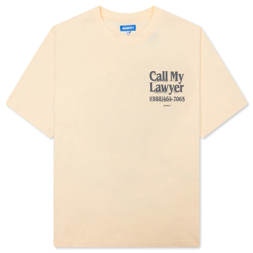 Call My Lawyer 3D T Shirt Butter Cream