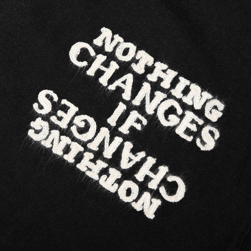 Nothing Changes Tee Black