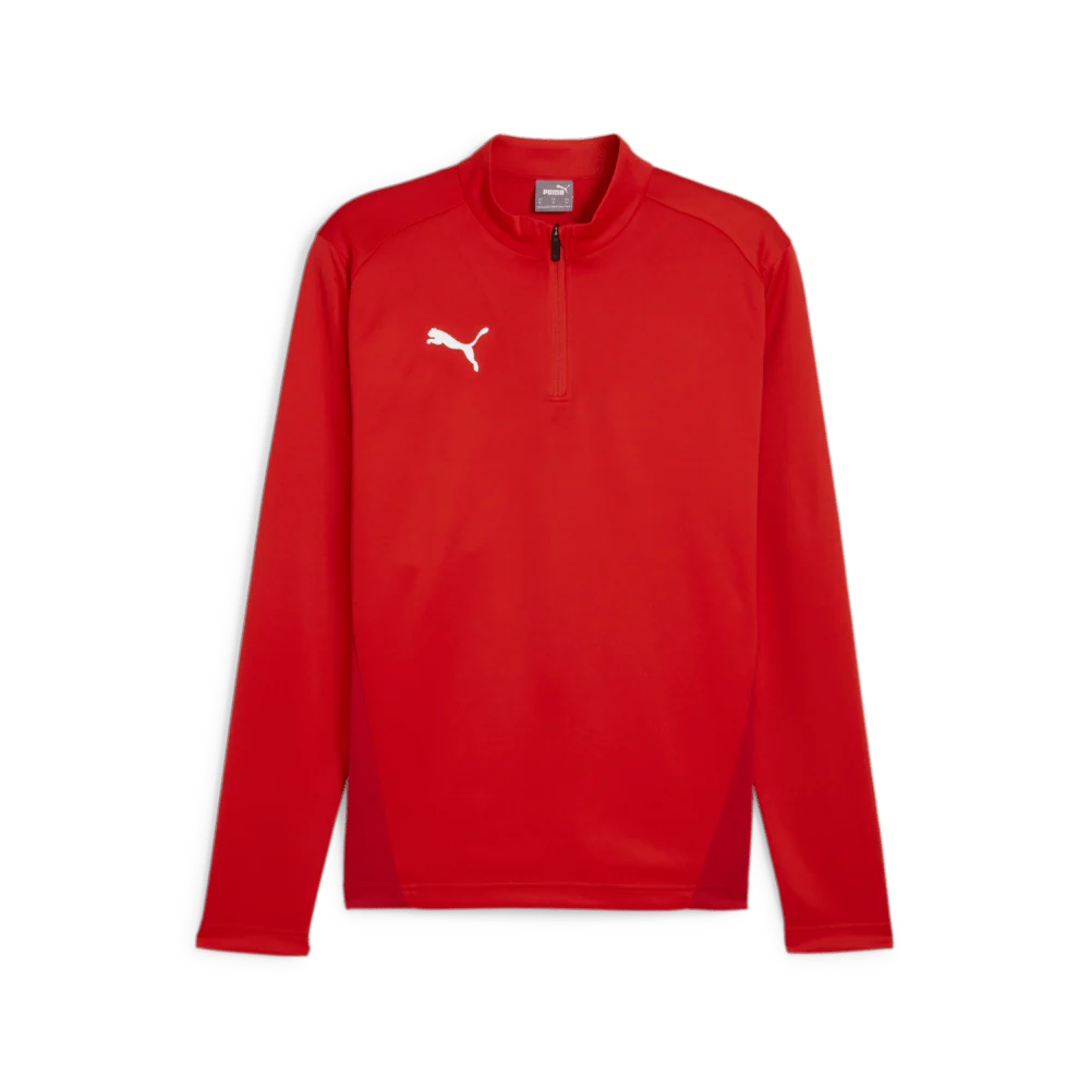 PUMA Womens Team Goal Training 1 4 Zip Top