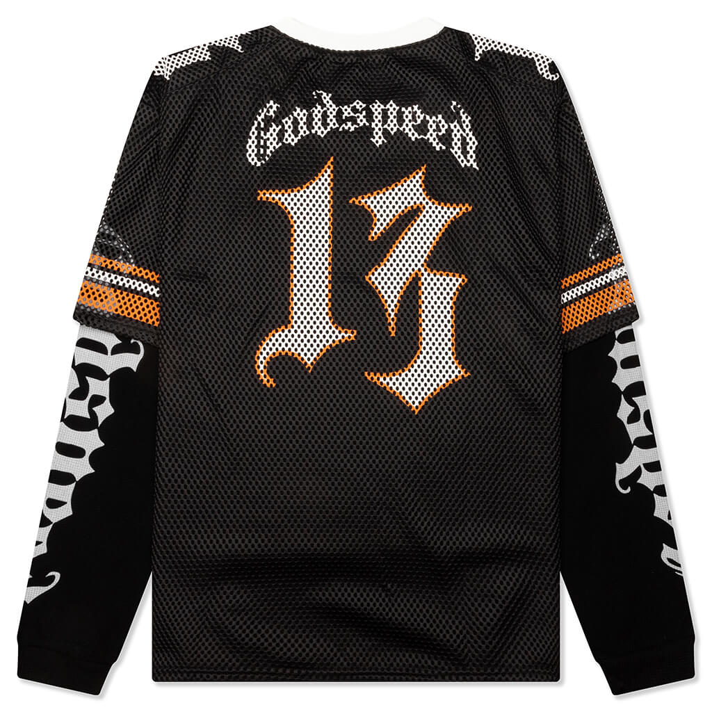 TD Layered Jersey Black Orange