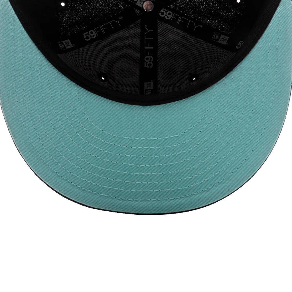 New Era x Born x Raised 59FIFTY LMB Diablos Rojos del México Layered Logo Black
