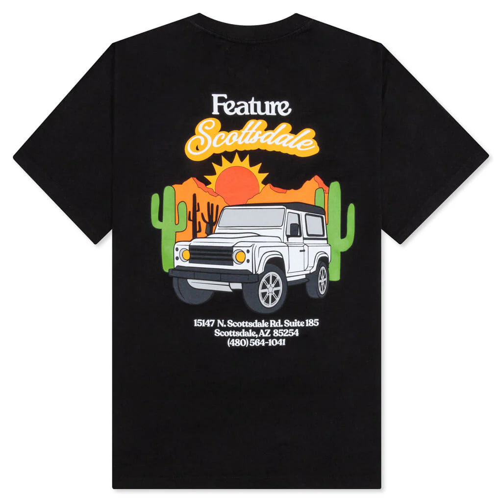 Scottrover S S Tee Black