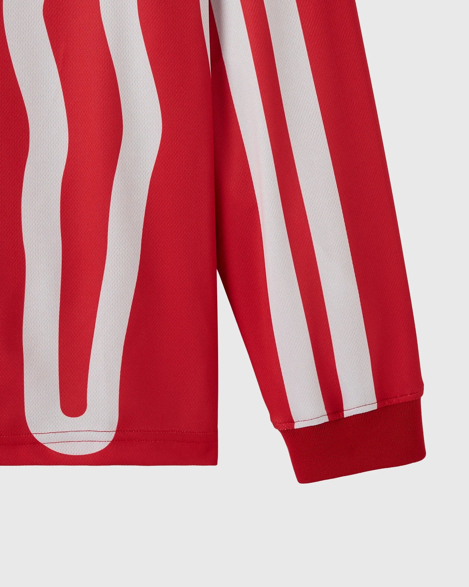 Stripe Soccer Jersey Red