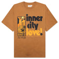 Inner City Love 20 Short Sleeve Tee Brown