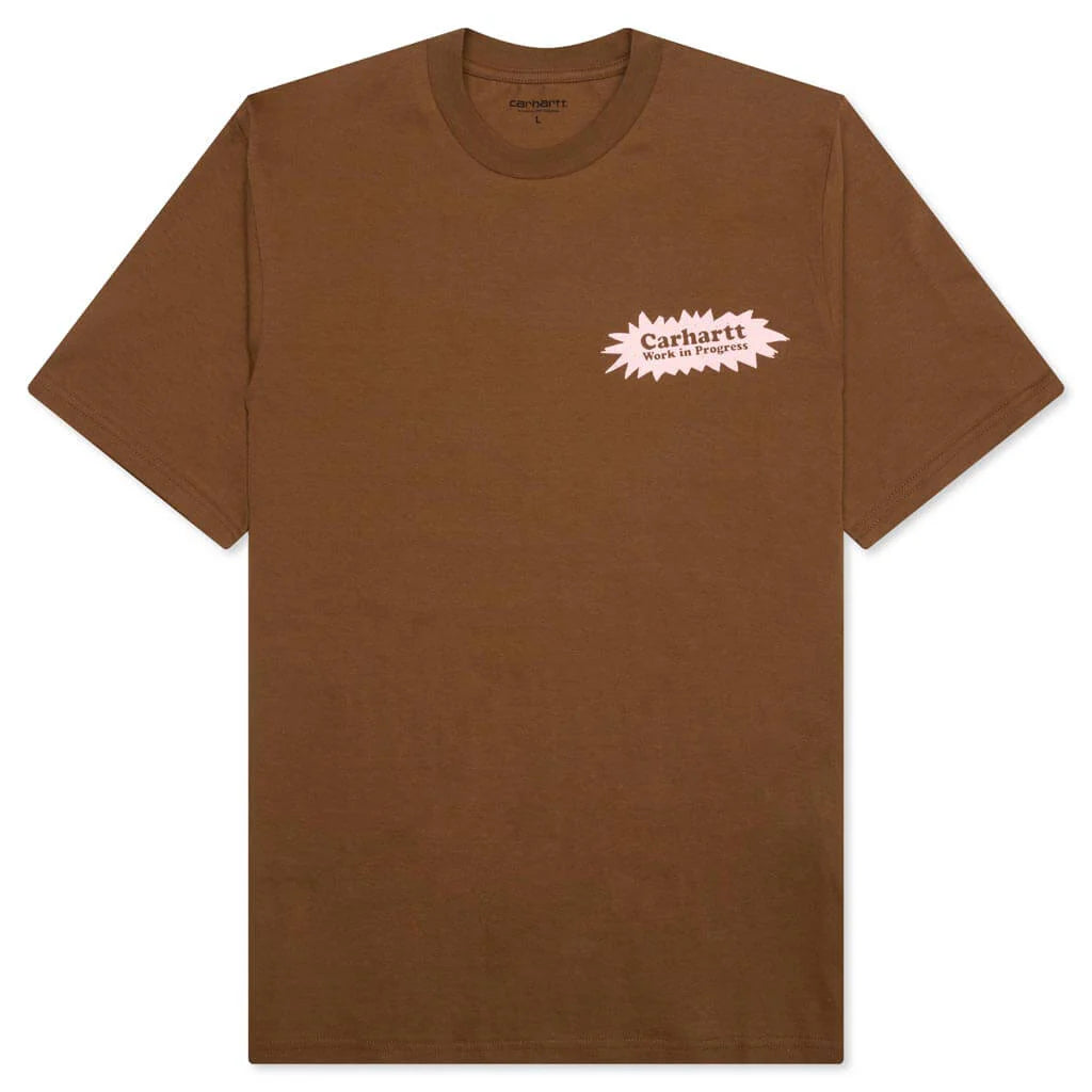 S S Bam T Shirt Hamilton Brown